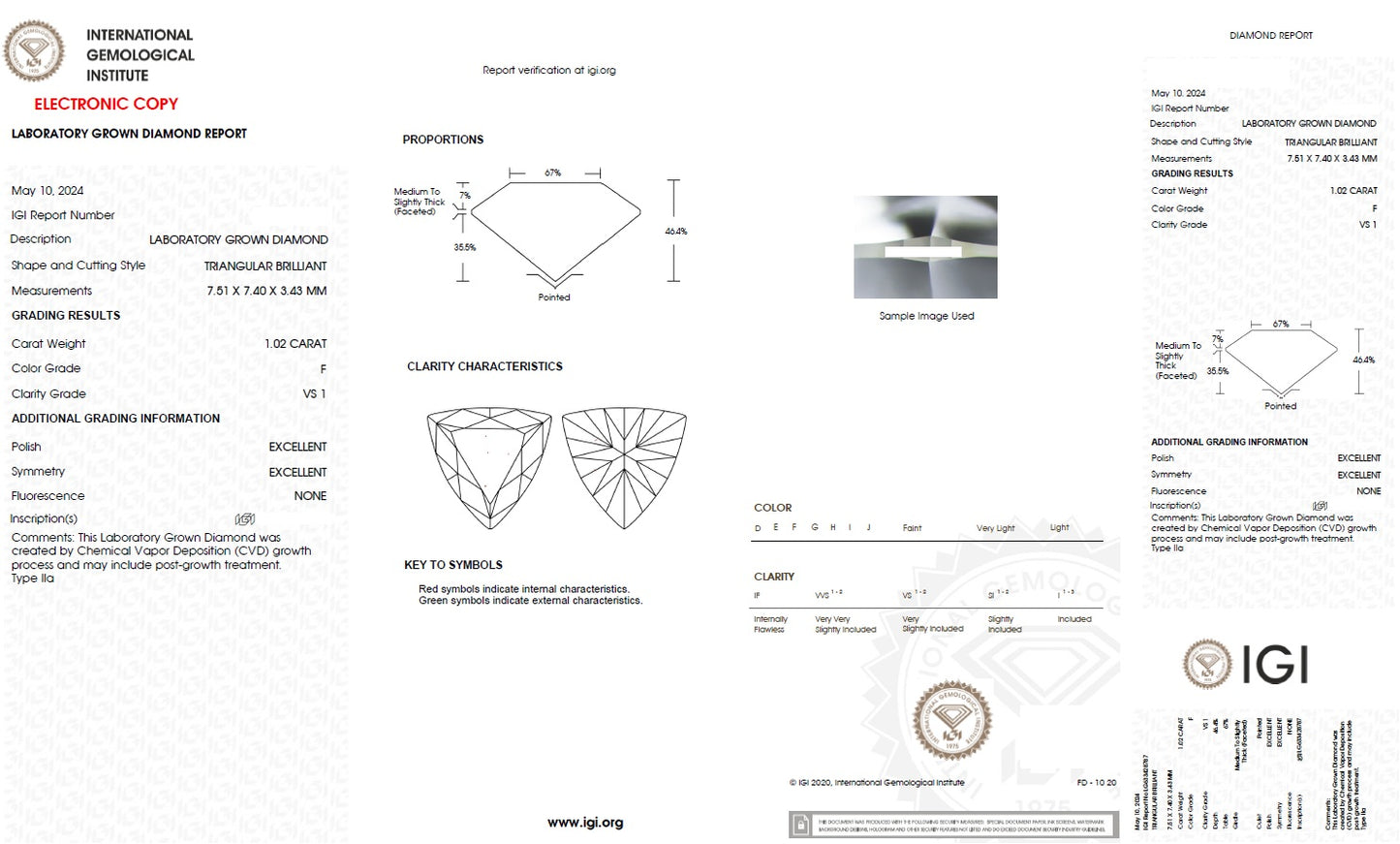 TRIANGULAR BRILLIANT