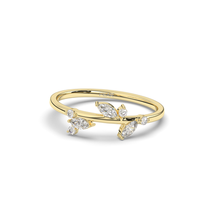 Fancy Marquise Lab-Grown Diamond Ring