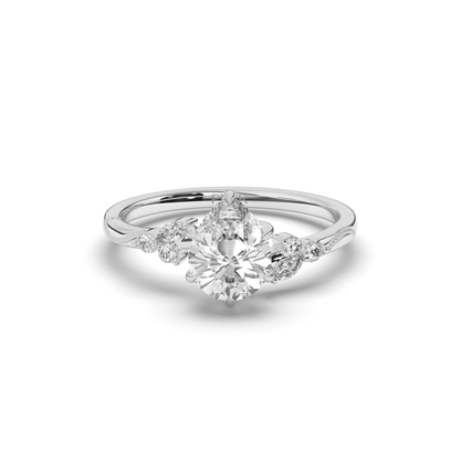 Pear Shape Solitaire Ring