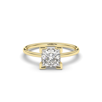 Princess Lab-Grown Diamond Ring in Prong Setting