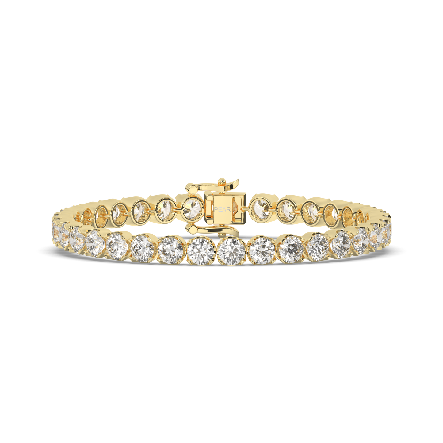 Round Cut Lab-grown Diamonds Tennis Bracelet