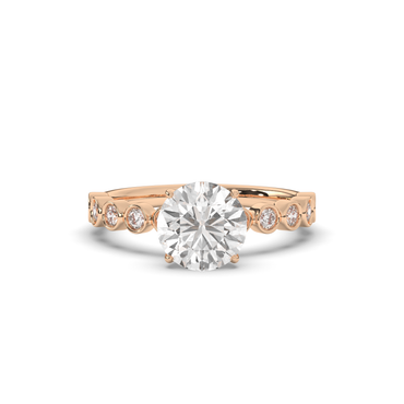 Round Lab-Grown Diamond Solitaire Engagement Ring