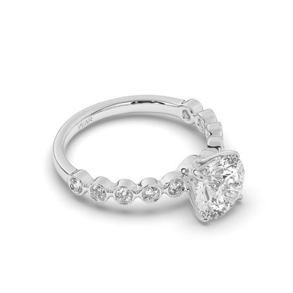 Round Lab-Grown Diamond Solitaire Engagement Ring