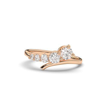 Five Stone Round Diamond Ring