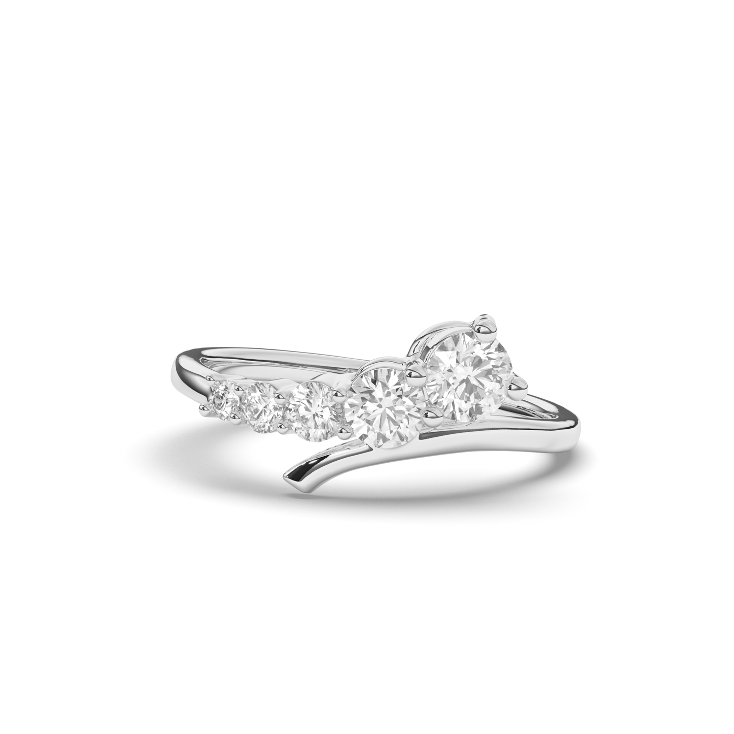 Five Stone Round Diamond Ring