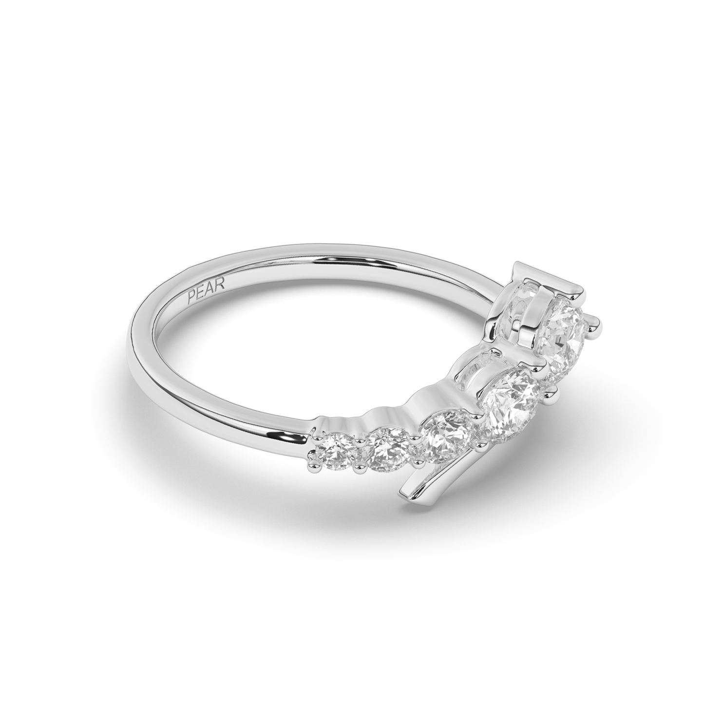 Five Stone Round Diamond Ring