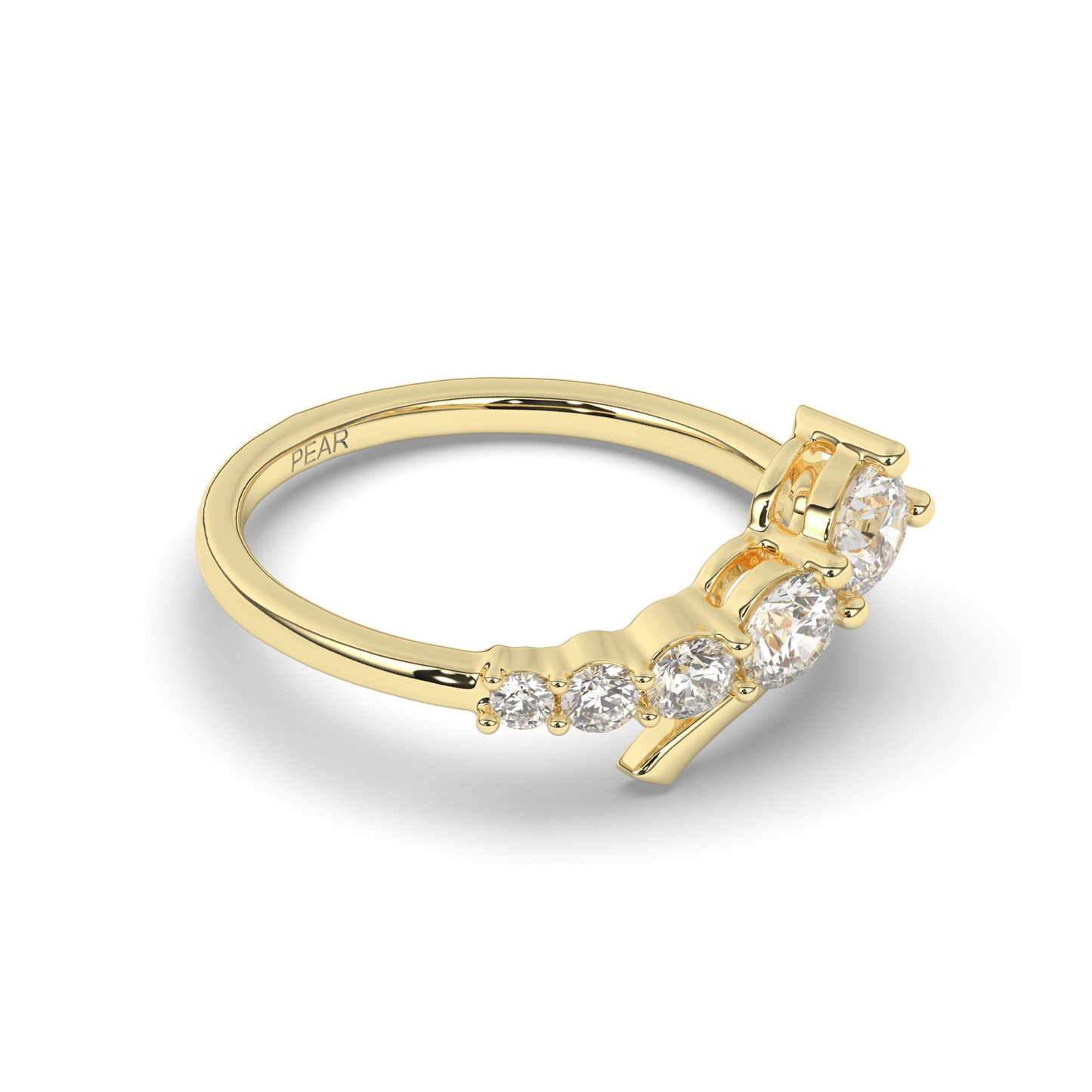 Five Stone Round Diamond Ring