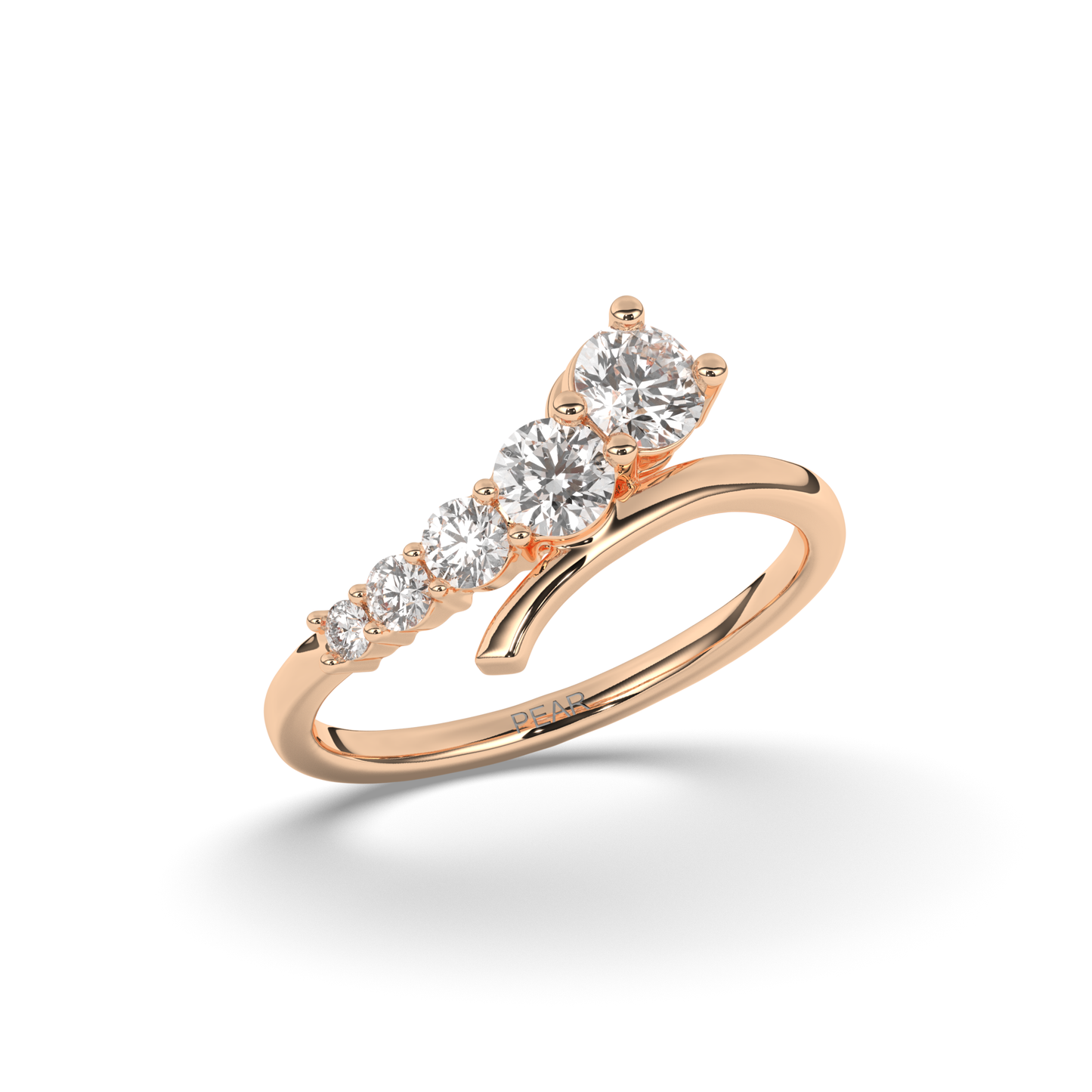 Five Stone Round Diamond Ring