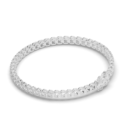 Infinite Ellipses Lab-grown Diamond Tennis Bracelet