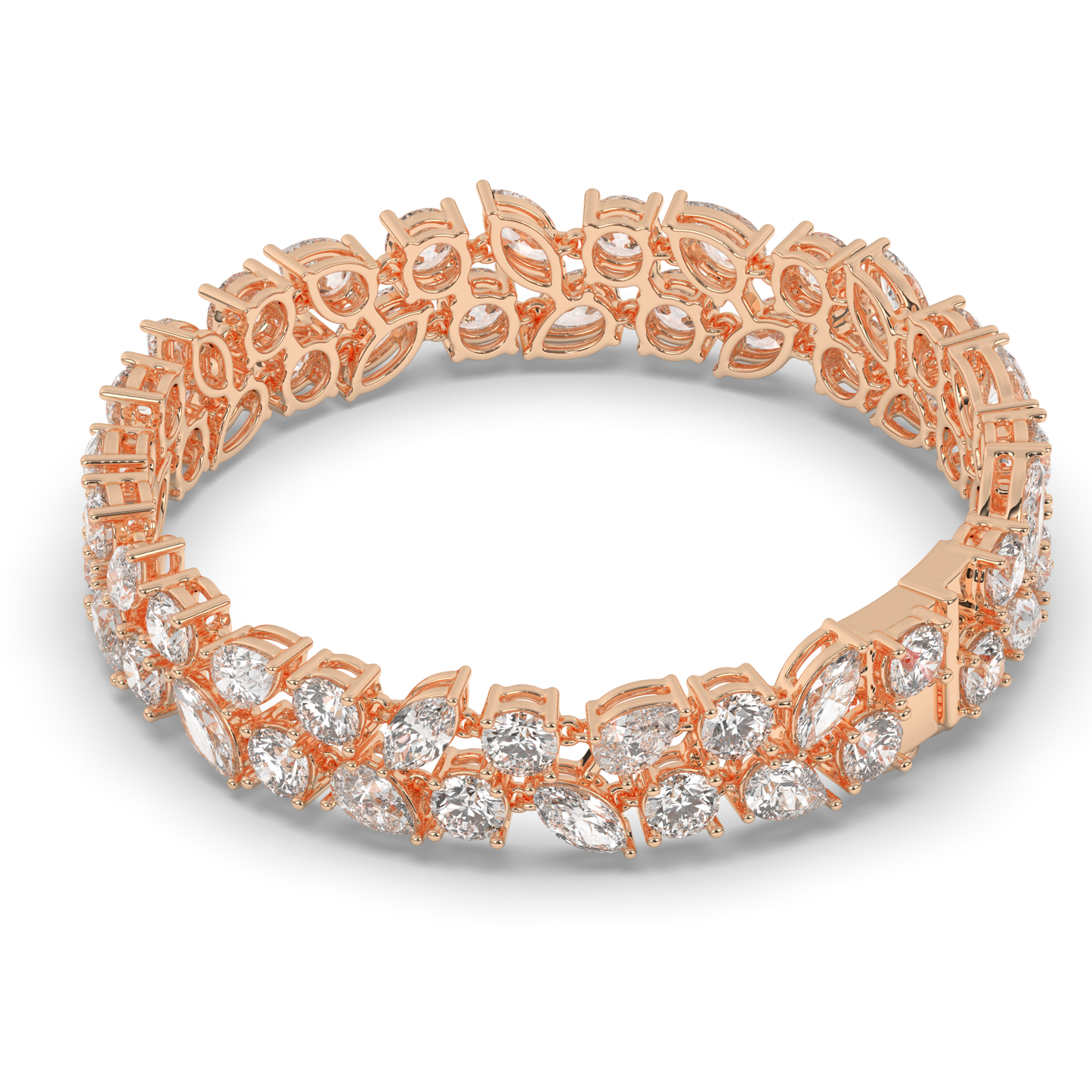 Bridal Lab-grown Diamond Tennis Bracelet