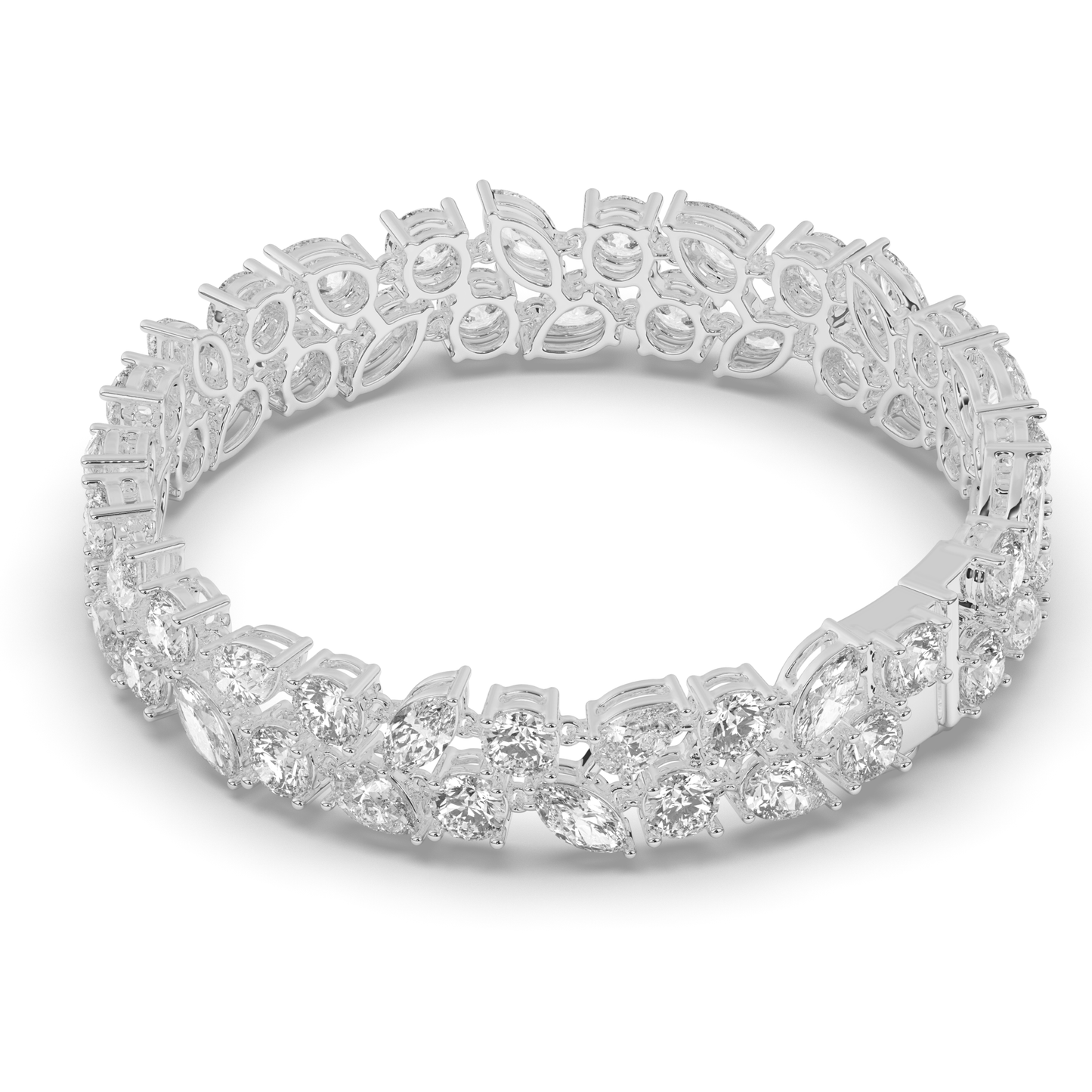 Bridal Lab-grown Diamond Tennis Bracelet