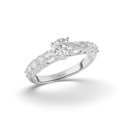 Solitaire Multi-Stone Lab-Grown Diamond Ring