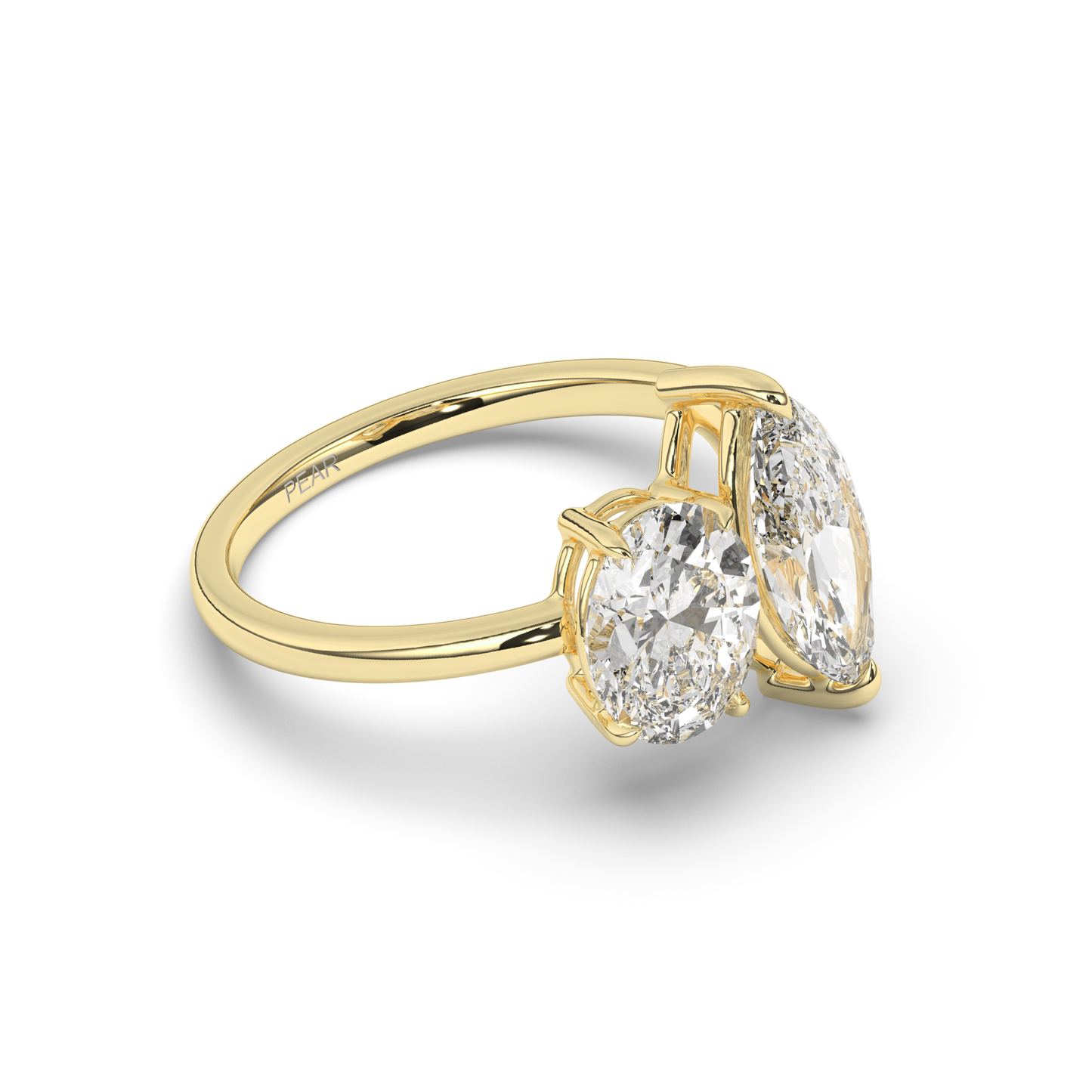 Toi Et Moi Oval & Marquise Lab-Grown Diamond Ring