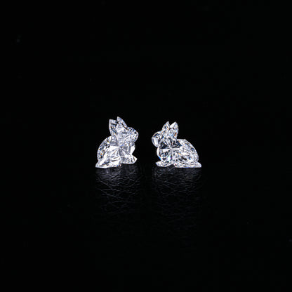 Exquisite Rabbit Shape Lab-grown Diamond