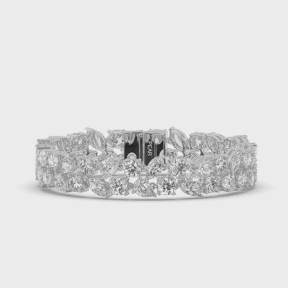 Bridal Lab-grown Diamond Tennis Bracelet